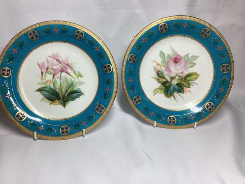 ROYAL WORCESTER AESTHETIC MOVEMENT PLATES