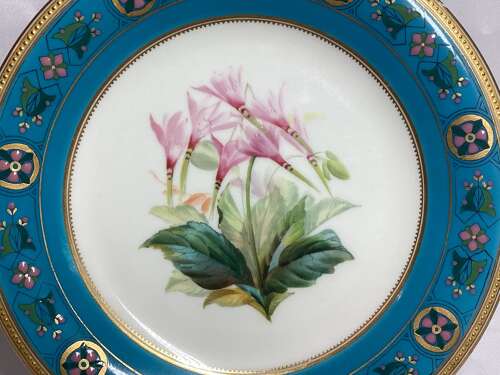ROYAL WORCESTER AESTHETIC MOVEMENT PLATES
