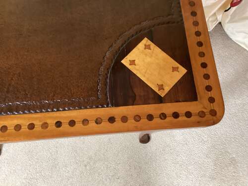 18th CENTURY SATINWOOD DUTCH GAMES TABLE