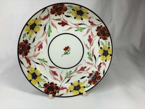 NEW HALL TEA CUP AND SAUCER
